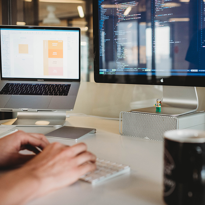 thoughtbot developer working on a React Native project